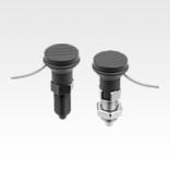 Indexing plungers steel or stainless steel with status sensor, hardwired