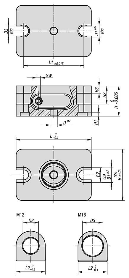 UNILOCK manual clamping module